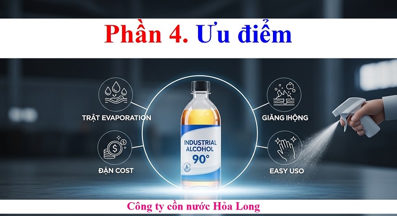 Cồn Công Nghiệp 90 Độ Là Gì? Ứng Dụng, Giá Bán Và Lưu Ý An Toàn